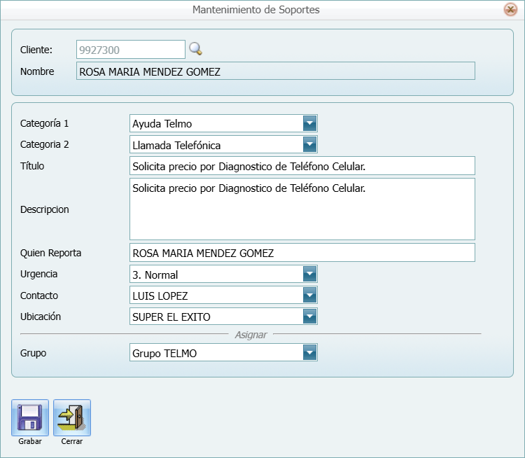 Help Desk Soporte Nuevo Lleno