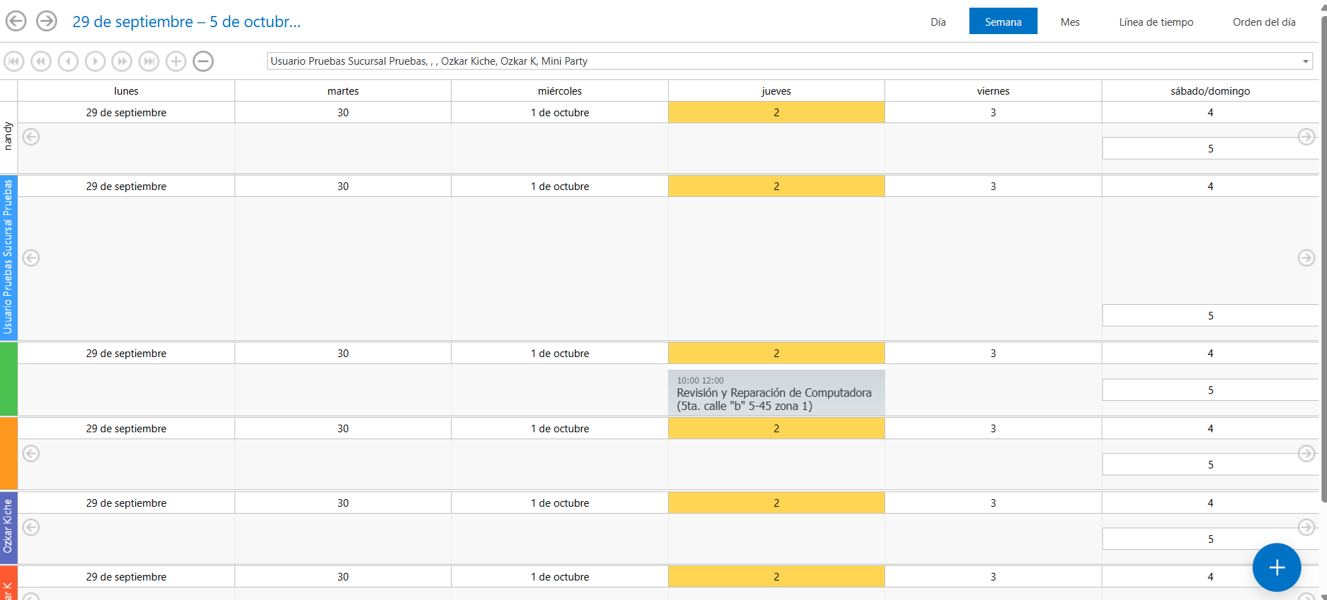 Help Desk Cita Planificador