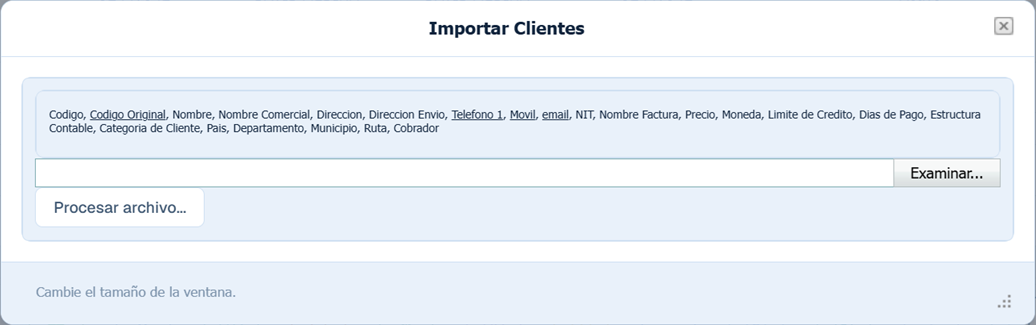 Cuentas Por Cobrar Clientes Importar