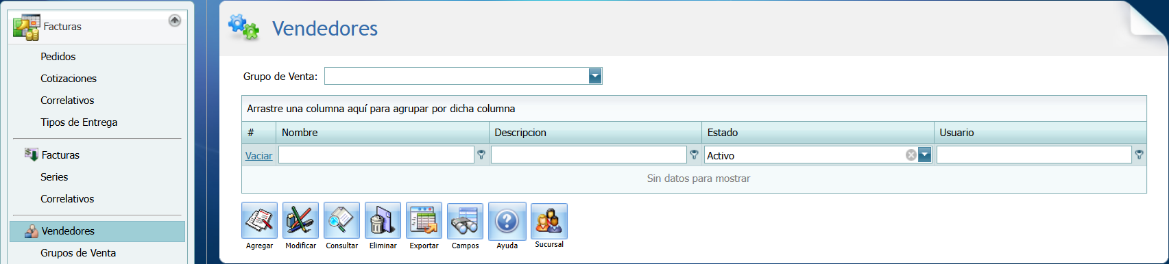 Facturacion Vendedor