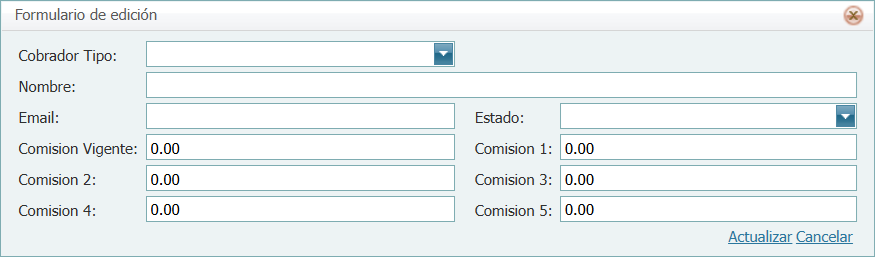 Cuantas Por Cobrar Cobrador Nuevo