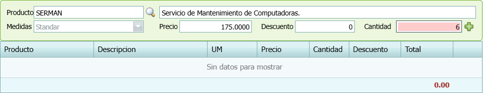 Cuentas por Cobrar Contratros Prospecto Agregar P4