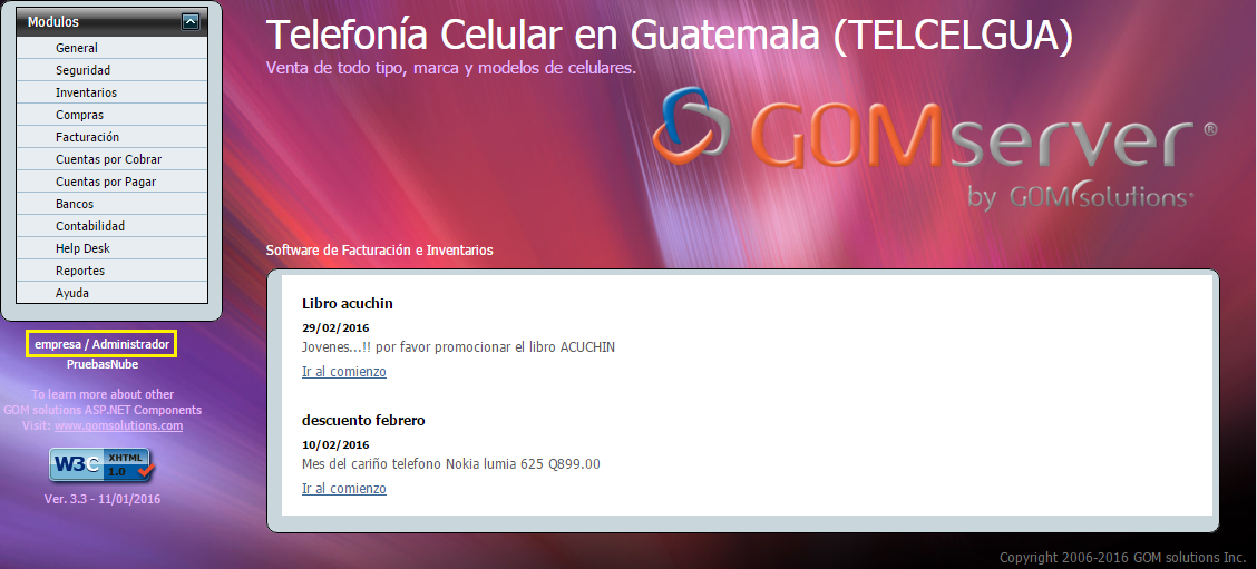 Cerrar e Iniciar Sesion