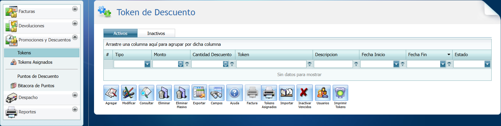 Facturacion Descuentos