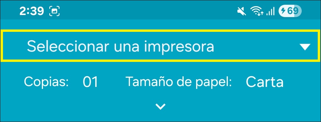 GOMserver App Pedidos Totales Botones Seleccionar
