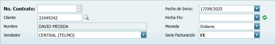 Cuentas por Cobrar Contratros Prospecto Agregar P1