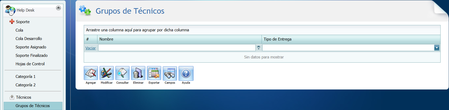 Help Desk Grupo de Tecnicos