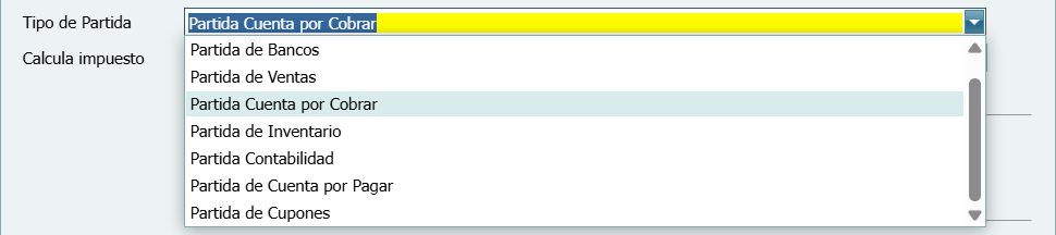 Contabilidad Enlaces Estructura Tipo Ventana Tipo