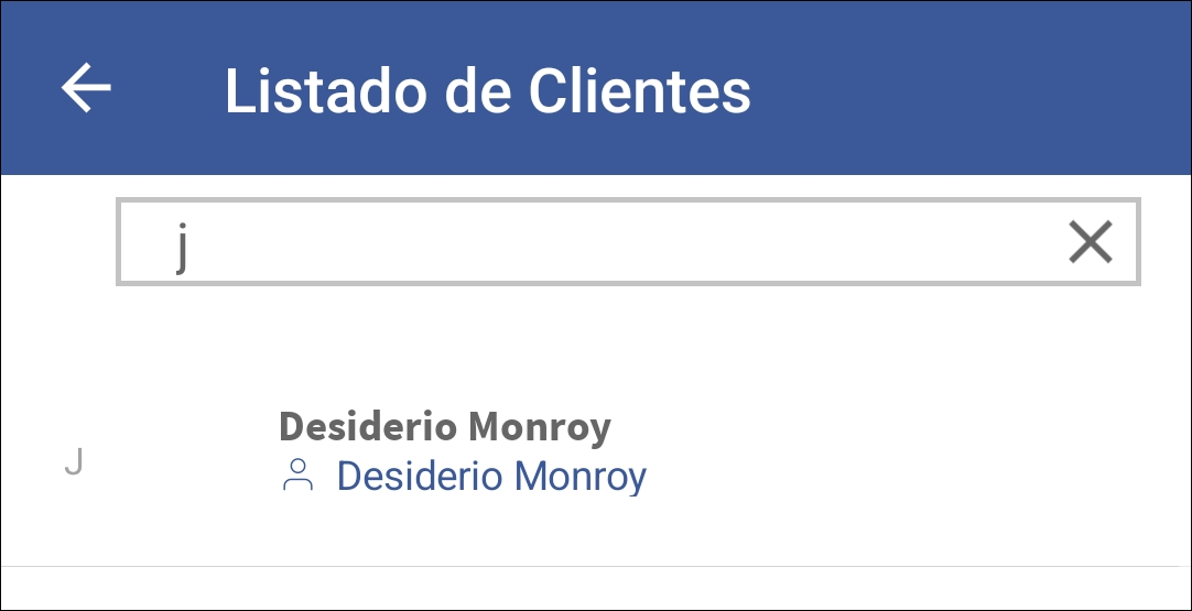GOMserver App Pedidos Cliente