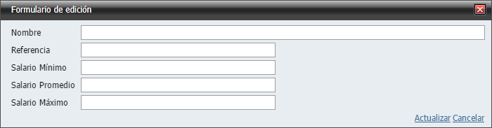 Empleados Categorias Agregar