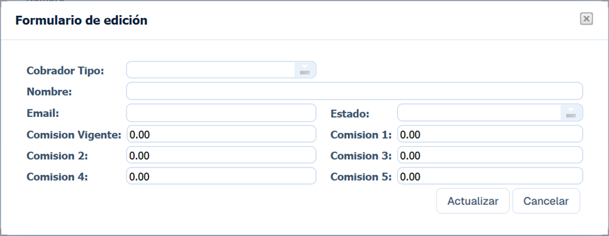 Cuentas Por Cobrar Cobrador Nuevo