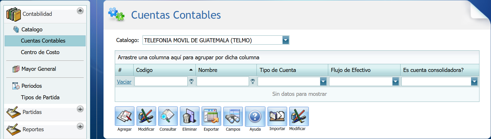 Contabilidad Cuentas Contables Catalogo 3