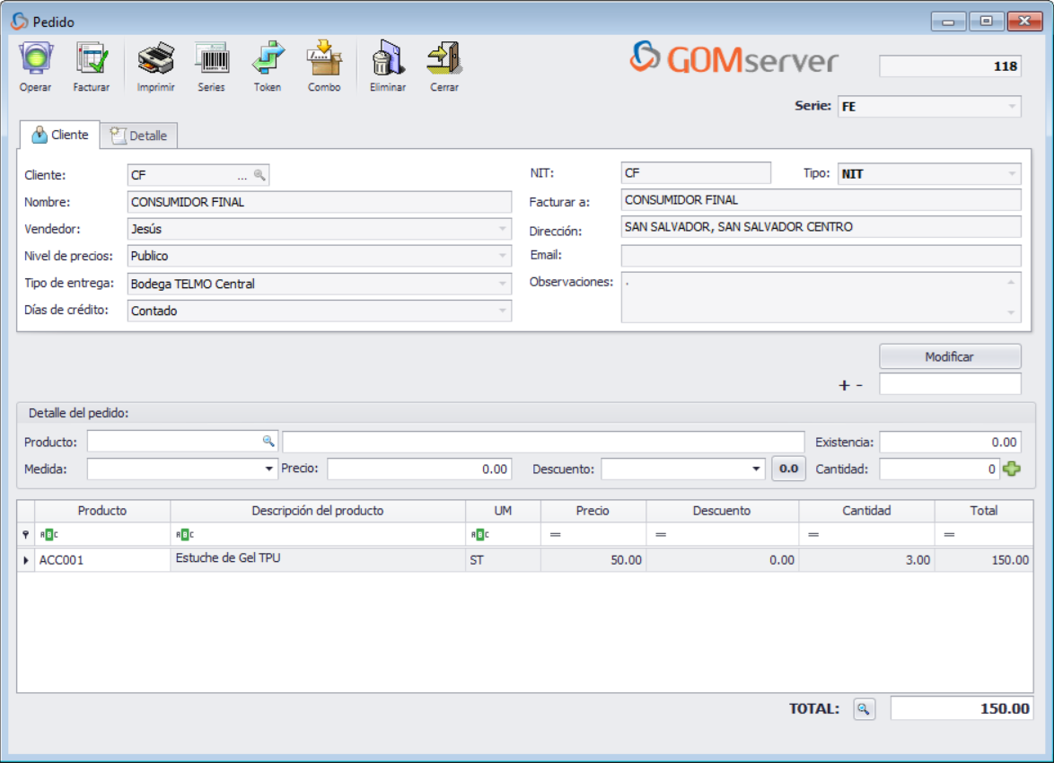 S F Cupon Descuento Pedido