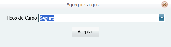 Compra Ordenes Cargos Orden Tipo Cargo