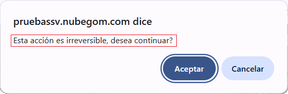 Cuentas Por Cobrar Movimiento Abono Eliminar Mensaje