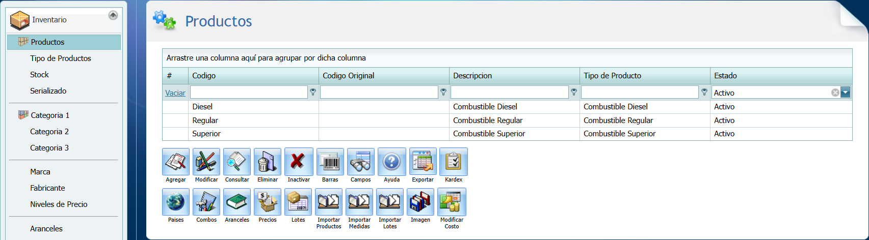 Producto Nuevo Diesel Superior Regular