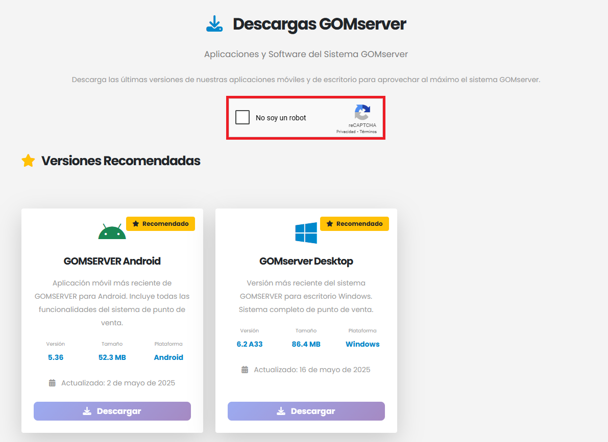 Instalacion Windows GOM Solutions Seguridad