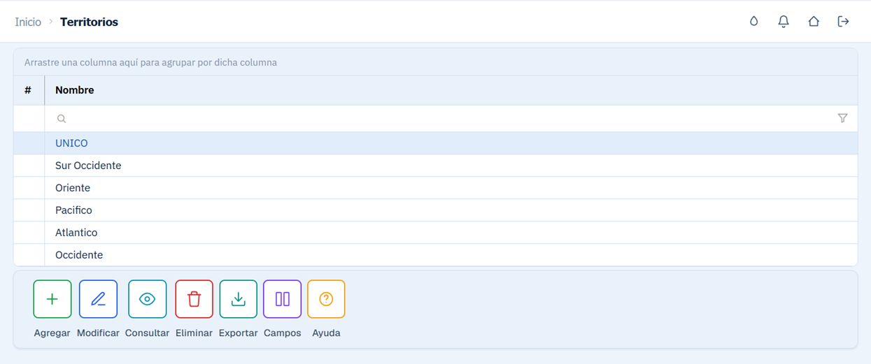 Cuentas Por Cobrar Territorio Lleno