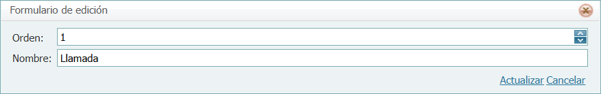 Compra Ordenes Tipos de Seguimiento Lleno